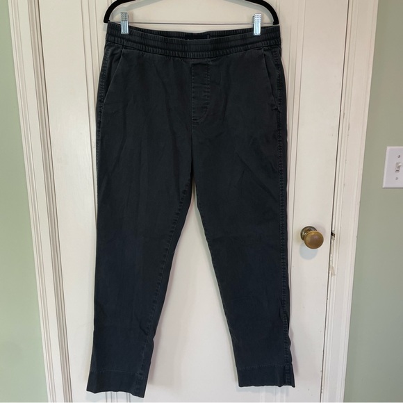 Abercrombie & Fitch Other - Abercrombie Men’s Draw String Stretch Linen Blend Gray Pants Size Large Short